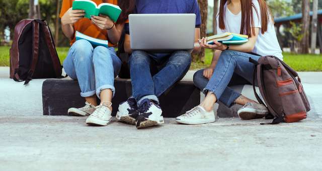 Three teens sit together. This demonstrates concepts of sexual assault. Therapists in St. Louis, MO provide therapy for sexual assault in St. Louis, MO and sexual assault resources.